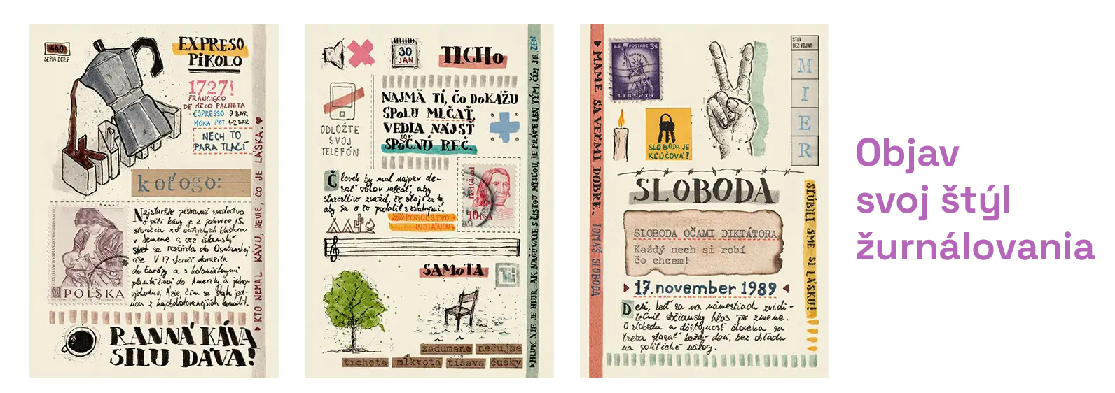 Objav svoj styl zurnalovania MAKUKI VEN